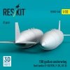 RESKIT RSU32-0240 150 gallon underwing fuel tanks (F-5E, F, N, F-20, AT-3) (2 pcs) (3D Printed) (1/32)